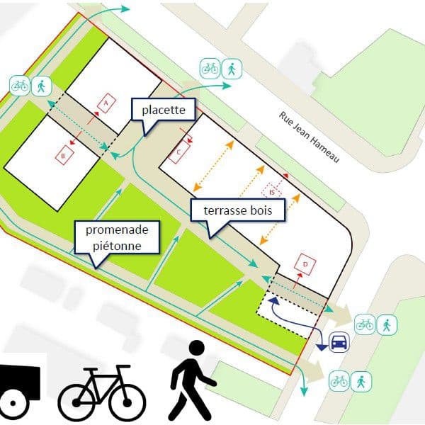 Plan de la résidence